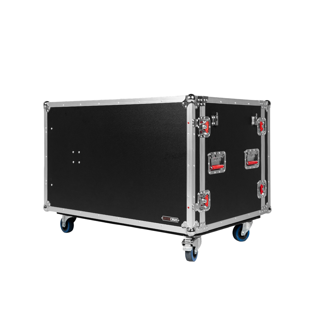 GTOUR Workstation 12U Rack, 4 Drawers & 2 tables