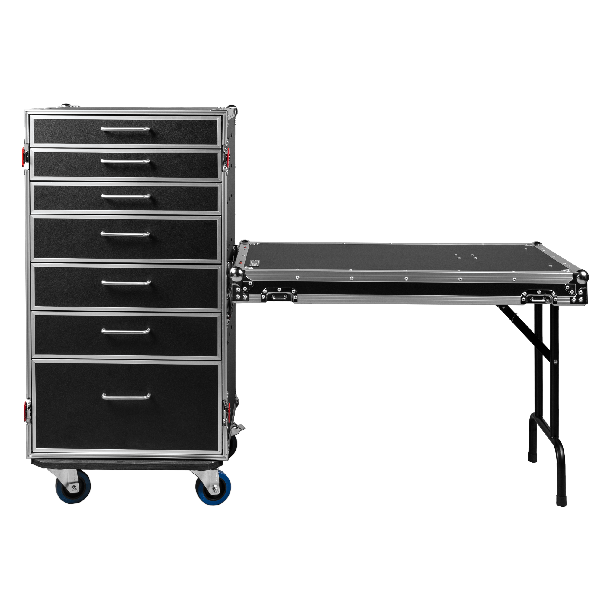 GTOUR Utility Drawer Case with Fold-Out Table