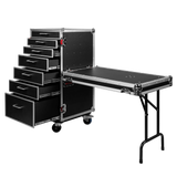 GTOUR Utility Drawer Case with Fold-Out Table