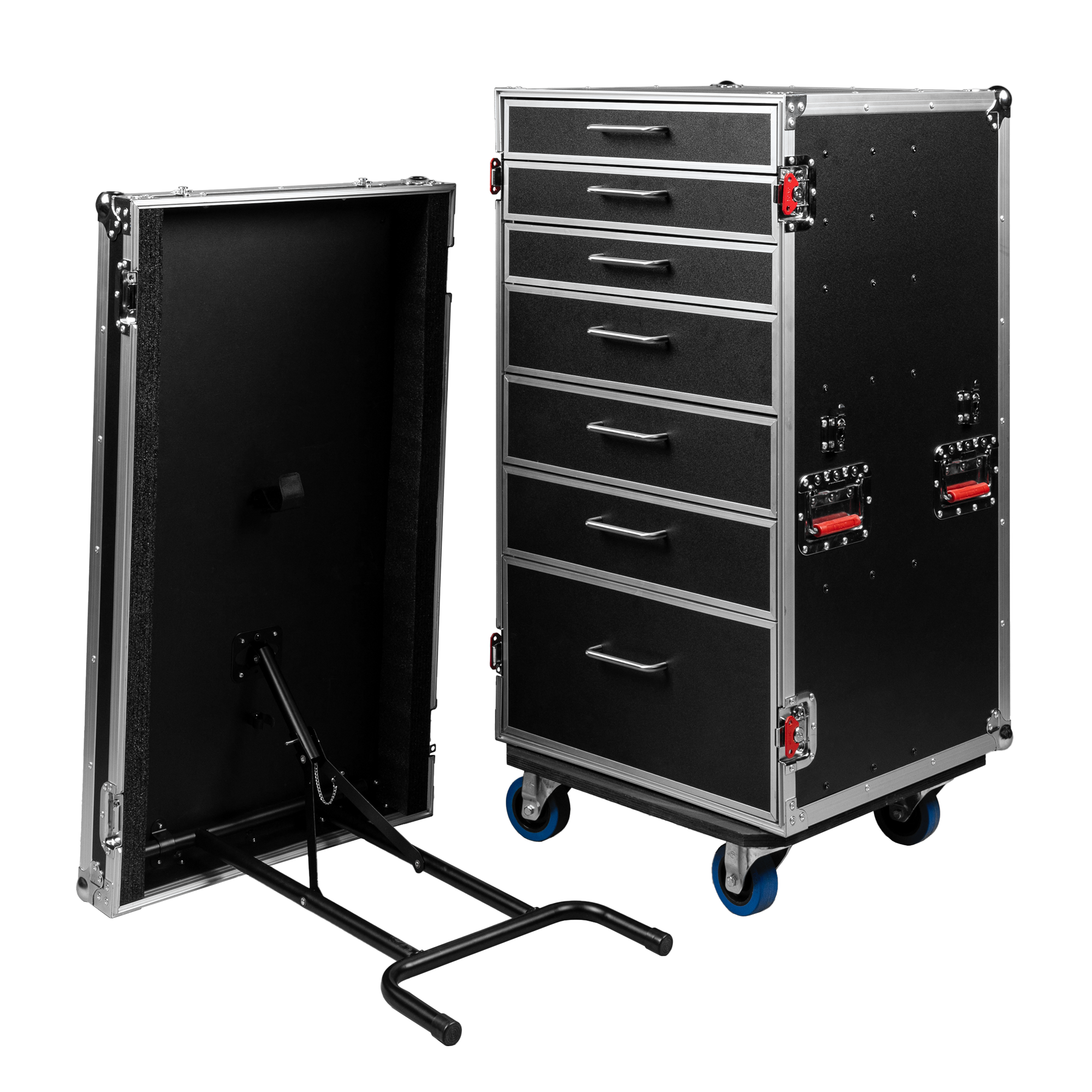 GTOUR Utility Drawer Case with Fold-Out Table