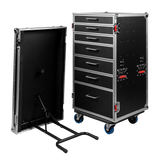 GTOUR Utility Drawer Case with Fold-Out Table