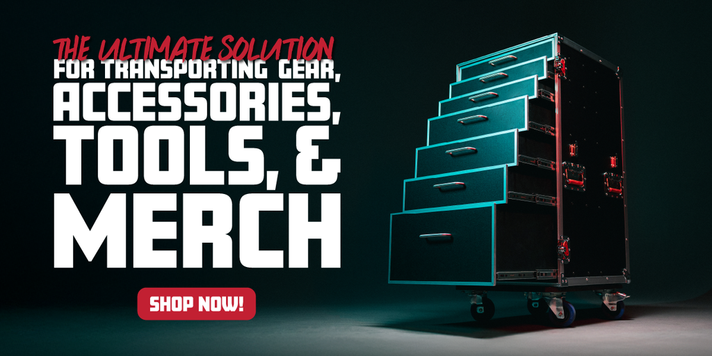 GTOUR Utility Drawer Case with Fold-Out Table