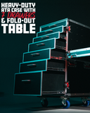 GTOUR Utility Drawer Case with Fold-Out Table