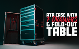 GTOUR Utility Drawer Case with Fold-Out Table