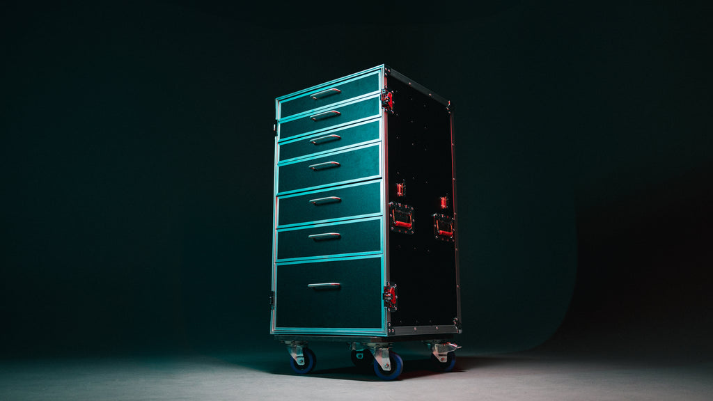 GTOUR Utility Drawer Case with Fold-Out Table