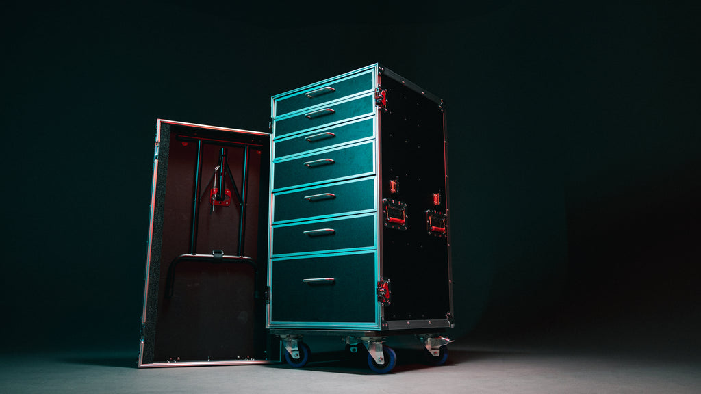 GTOUR Utility Drawer Case with Fold-Out Table