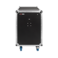 16U Tour Rack with Convertible Table-Top Lids