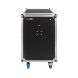 16U Tour Rack with Convertible Table-Top Lids
