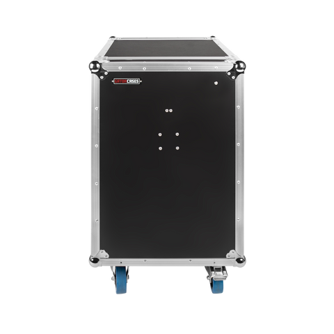16U Tour Rack with Convertible Table-Top Lids