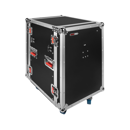 16U Tour Rack with Convertible Table-Top Lids