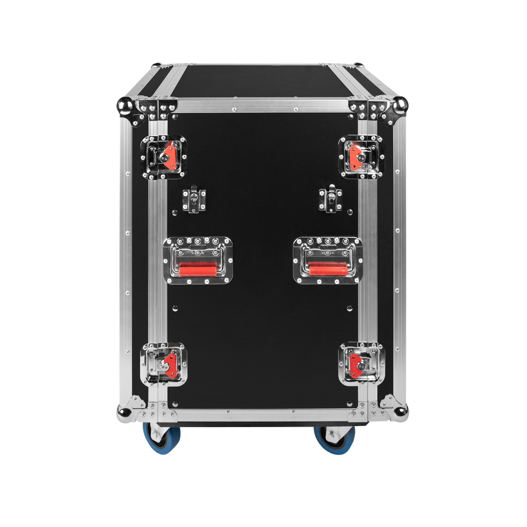 16U Tour Rack with Convertible Table-Top Lids