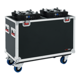 Flight Case for Two 250-Style Moving Head Lights