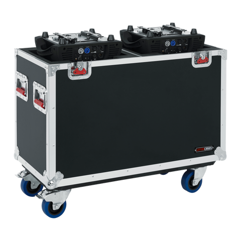 Flight Case for Two 250-Style Moving Head Lights
