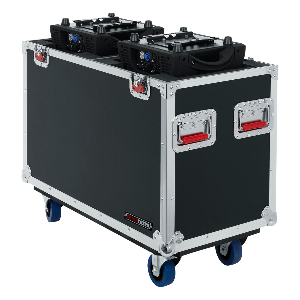 Flight Case for Two 250-Style Moving Head Lights
