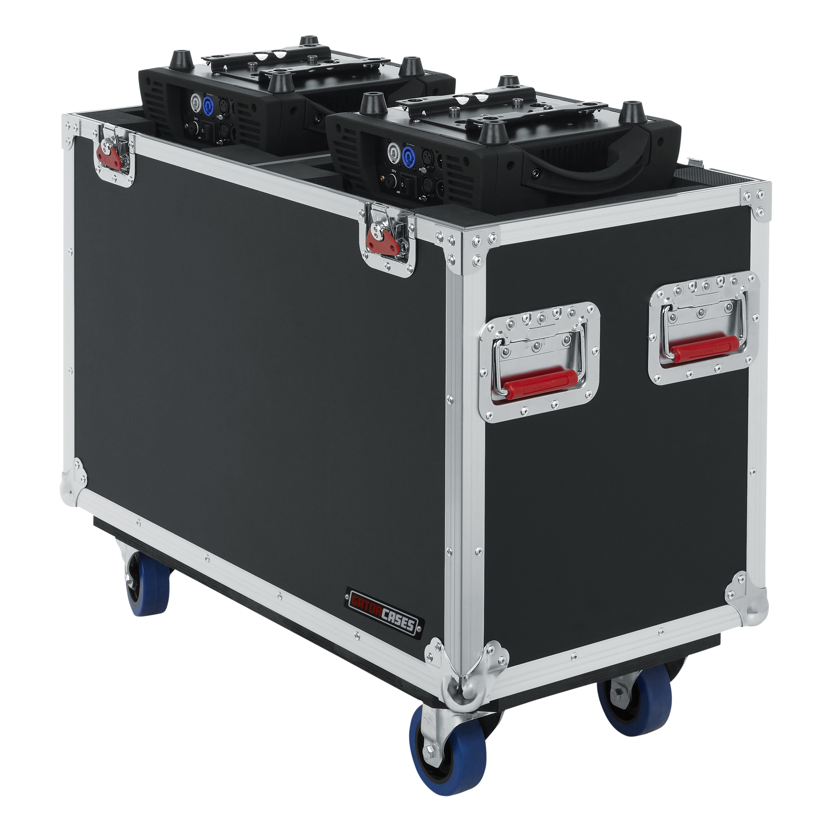Flight Case for Two 250-Style Moving Head Lights