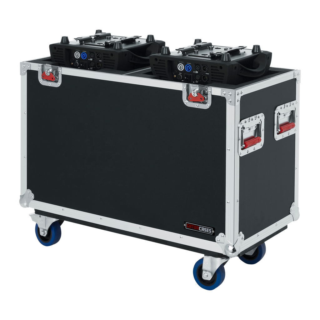 Flight Case for Two 250-Style Moving Head Lights