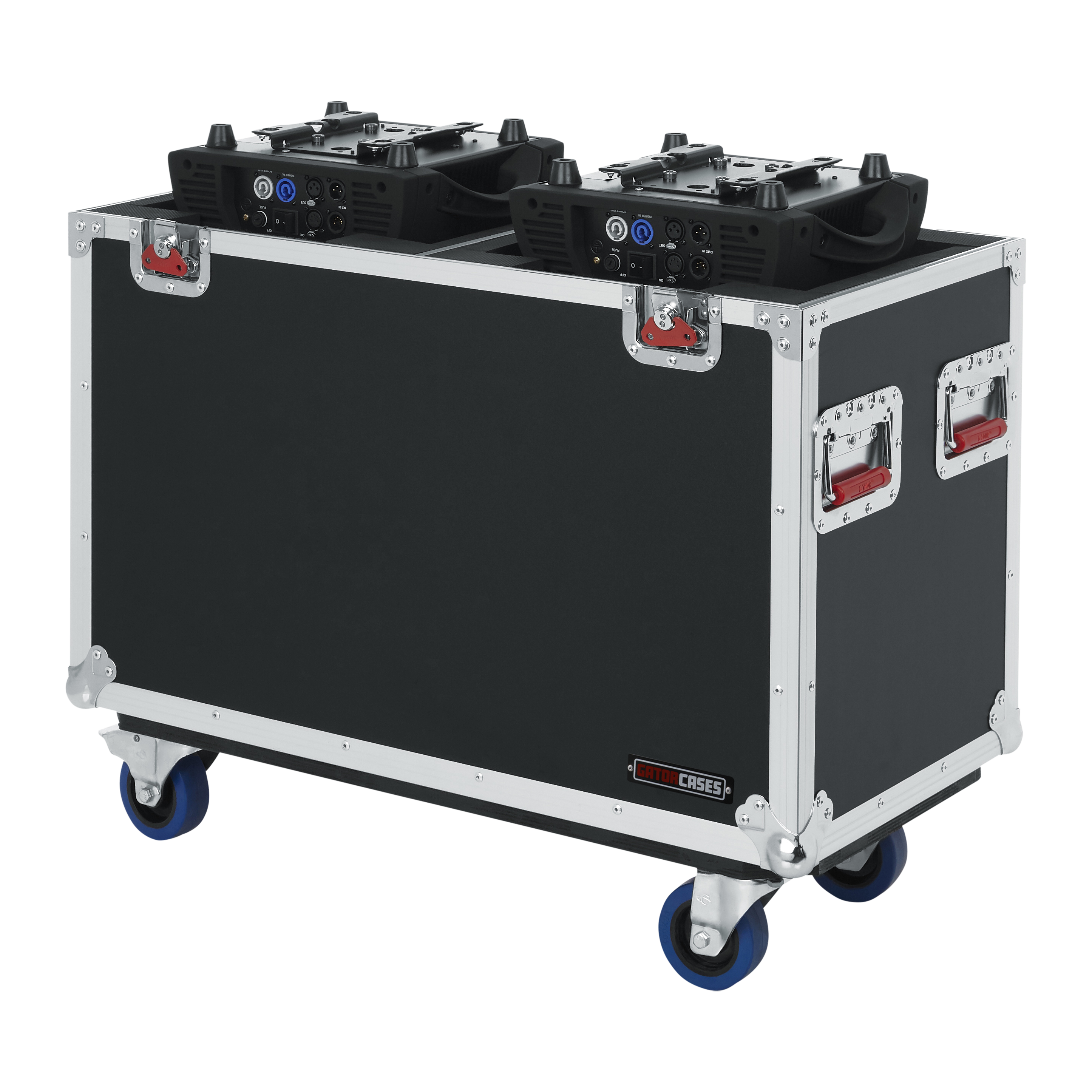 Flight Case for Two 250-Style Moving Head Lights