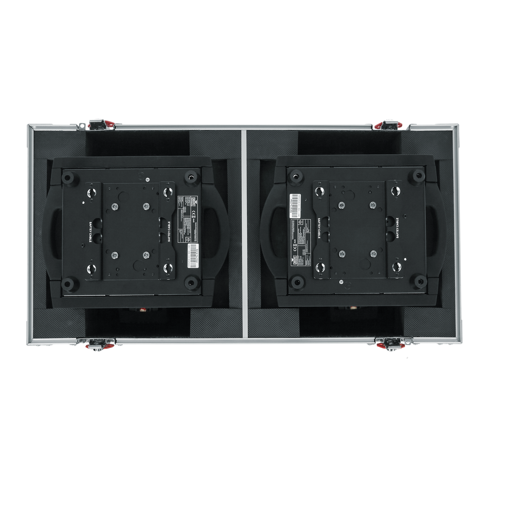 Flight Case for Two 250-Style Moving Head Lights