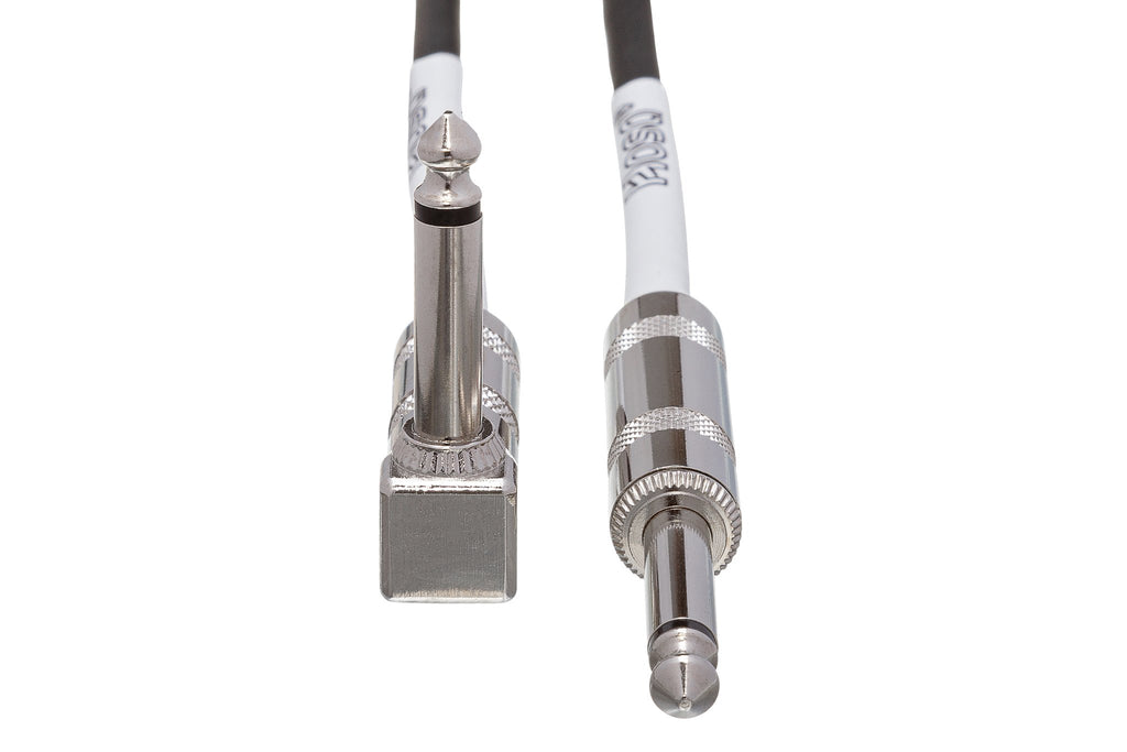 Guitar Cable, Hosa Straight to Right-angle - Front