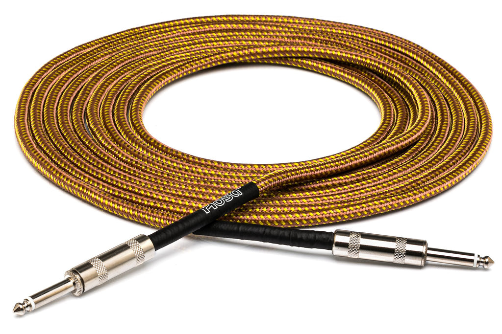 Tweed Guitar Cable, Hosa Straight to Same, 18 ft - Full