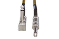 Tweed Guitar Cable, Hosa Straight to Right-angle, 18 ft - Front