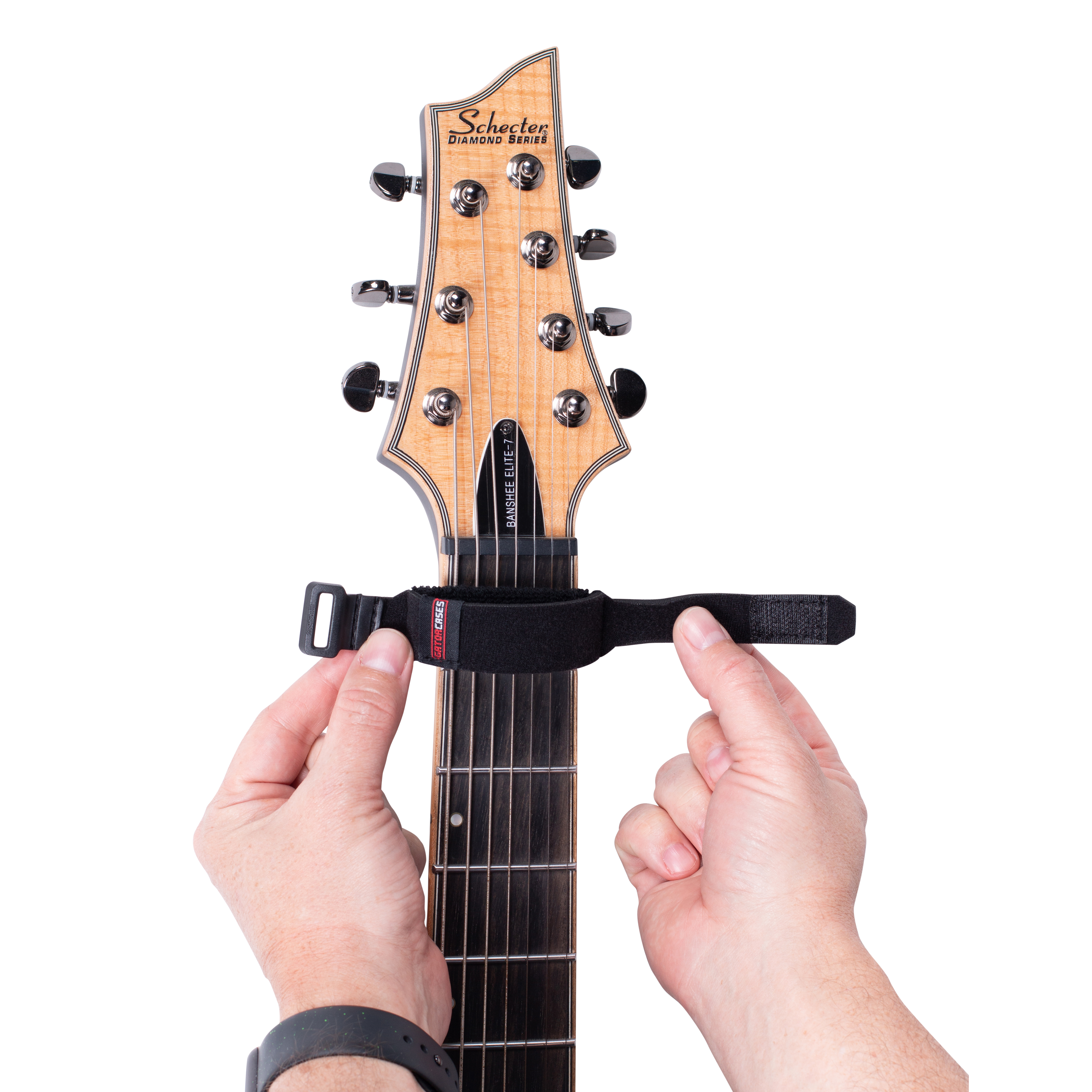Guitar Fret Mute 1 Pack Black - Size Lg.