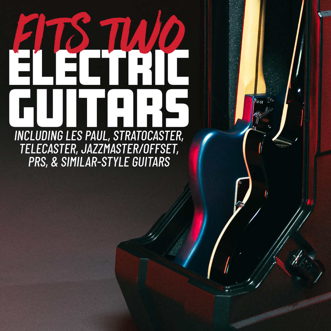Mini Vault for 2 Electric Guitars