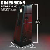Mini Vault for 2 Electric Guitars