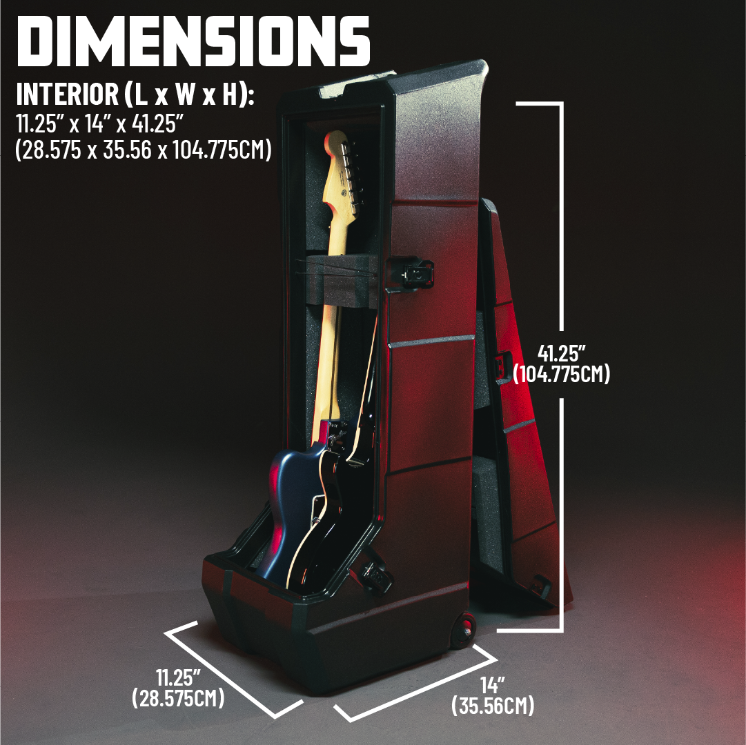 Mini Vault for 2 Electric Guitars