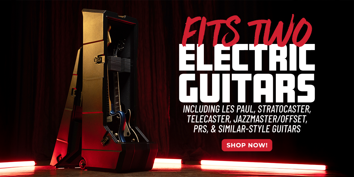 Mini Vault for 2 Electric Guitars