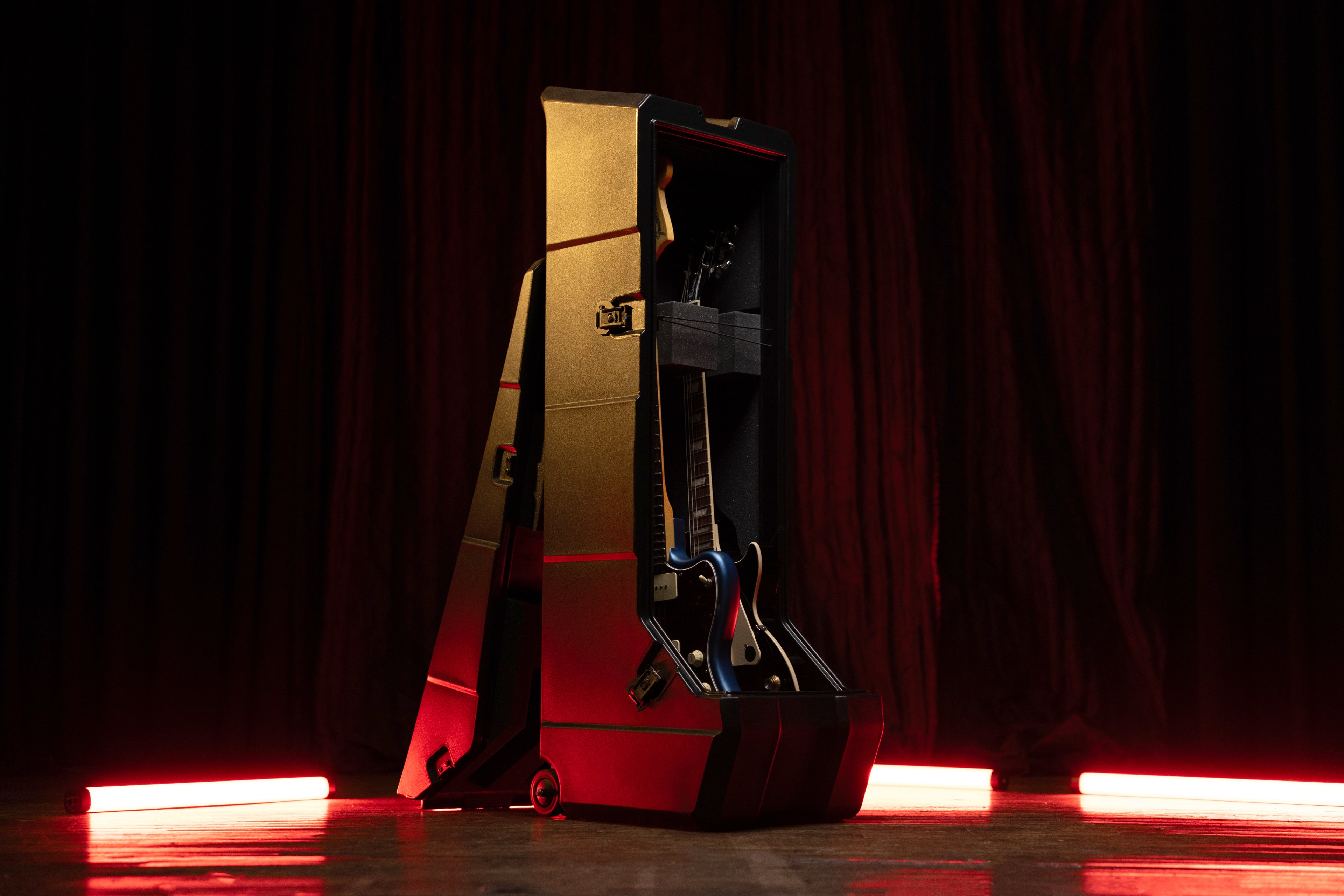 Mini Vault for 2 Electric Guitars