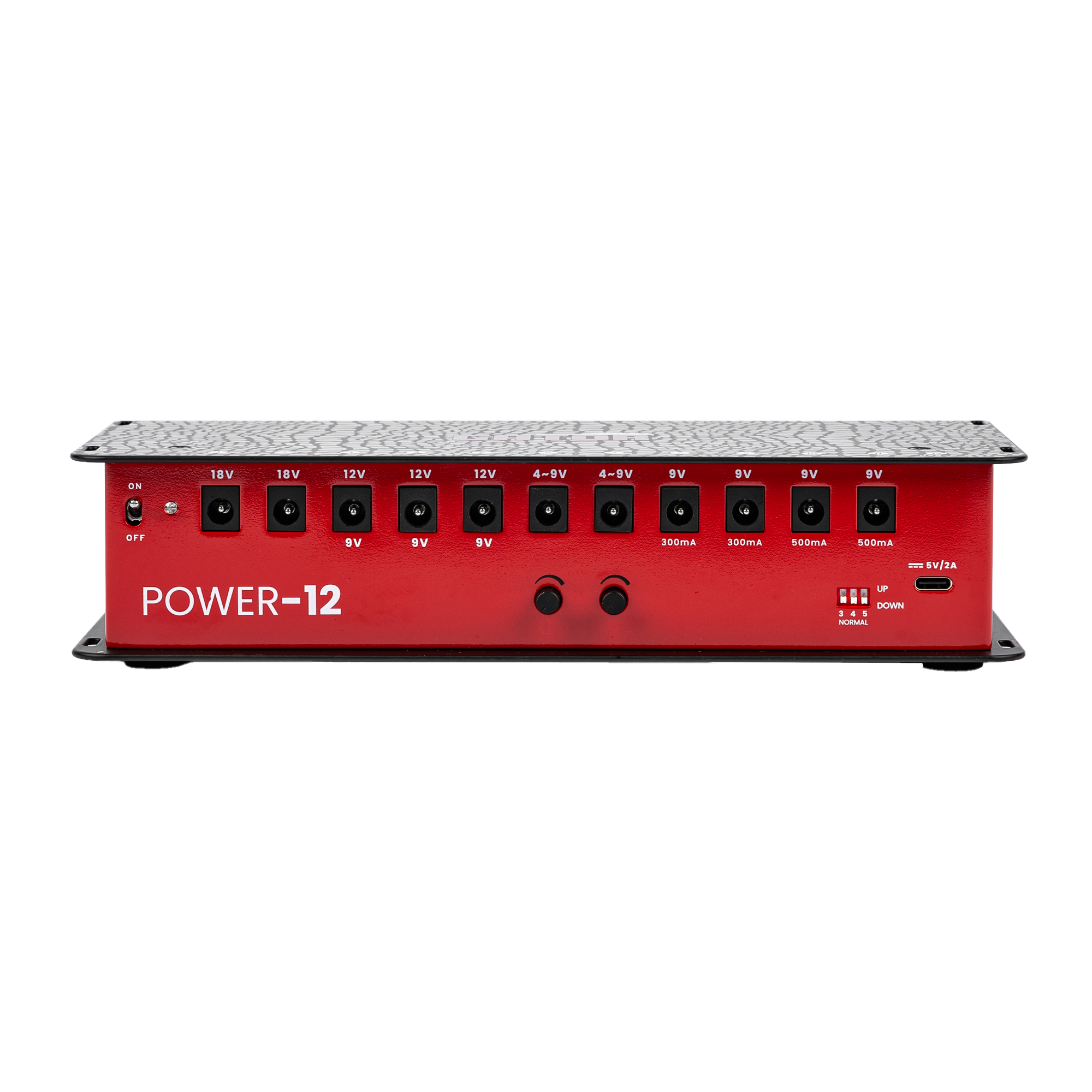 Pedalboard Power Supply; 12 Outputs – 2300Ma