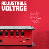 Pedalboard Power Supply; 12 Outputs – 2300Ma