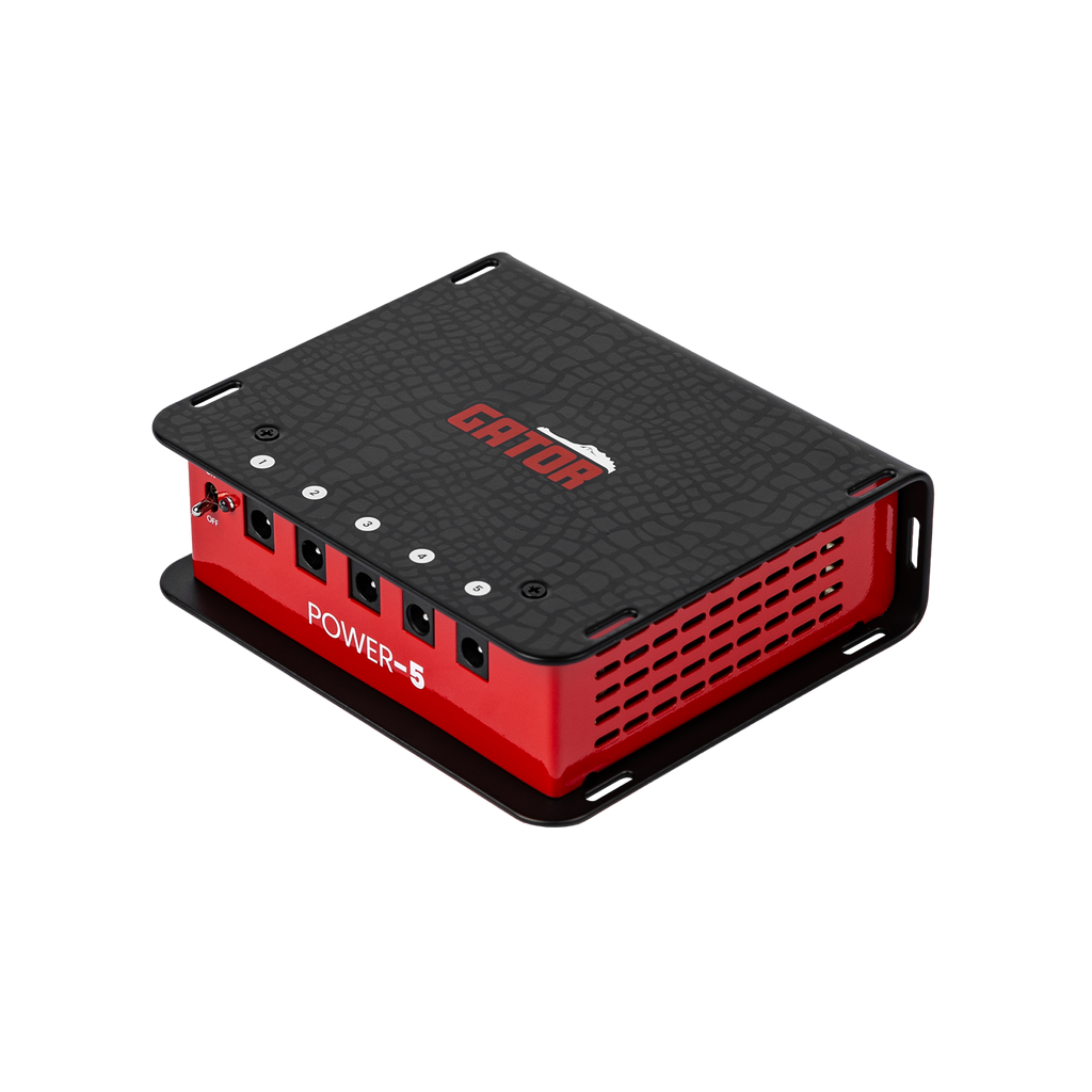 Pedal Board Power Supply With 5 Isolated Outputs