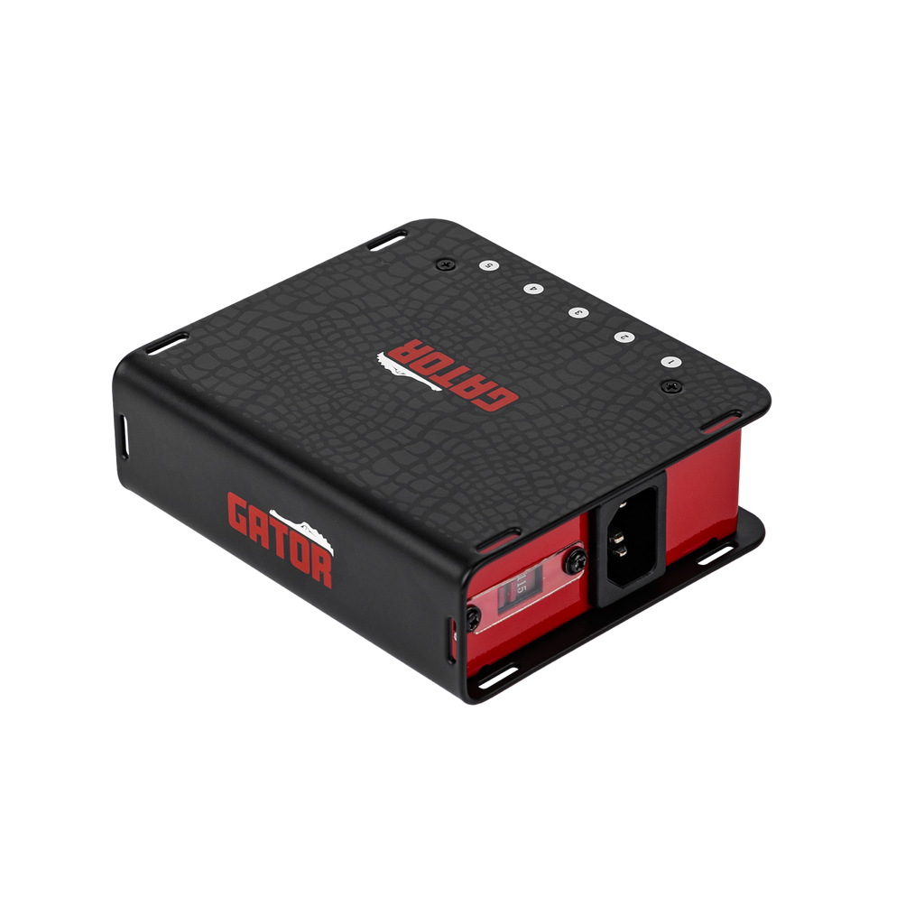 Pedal Board Power Supply With 5 Isolated Outputs