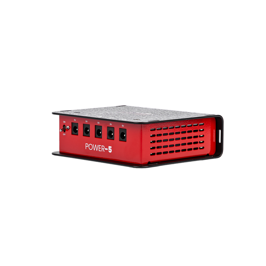 Pedal Board Power Supply With 5 Isolated Outputs