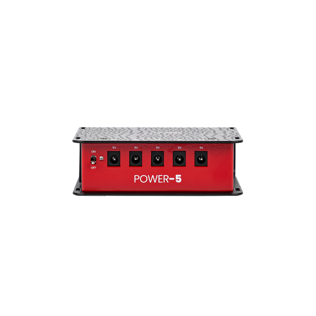 Pedal Board Power Supply With 5 Isolated Outputs