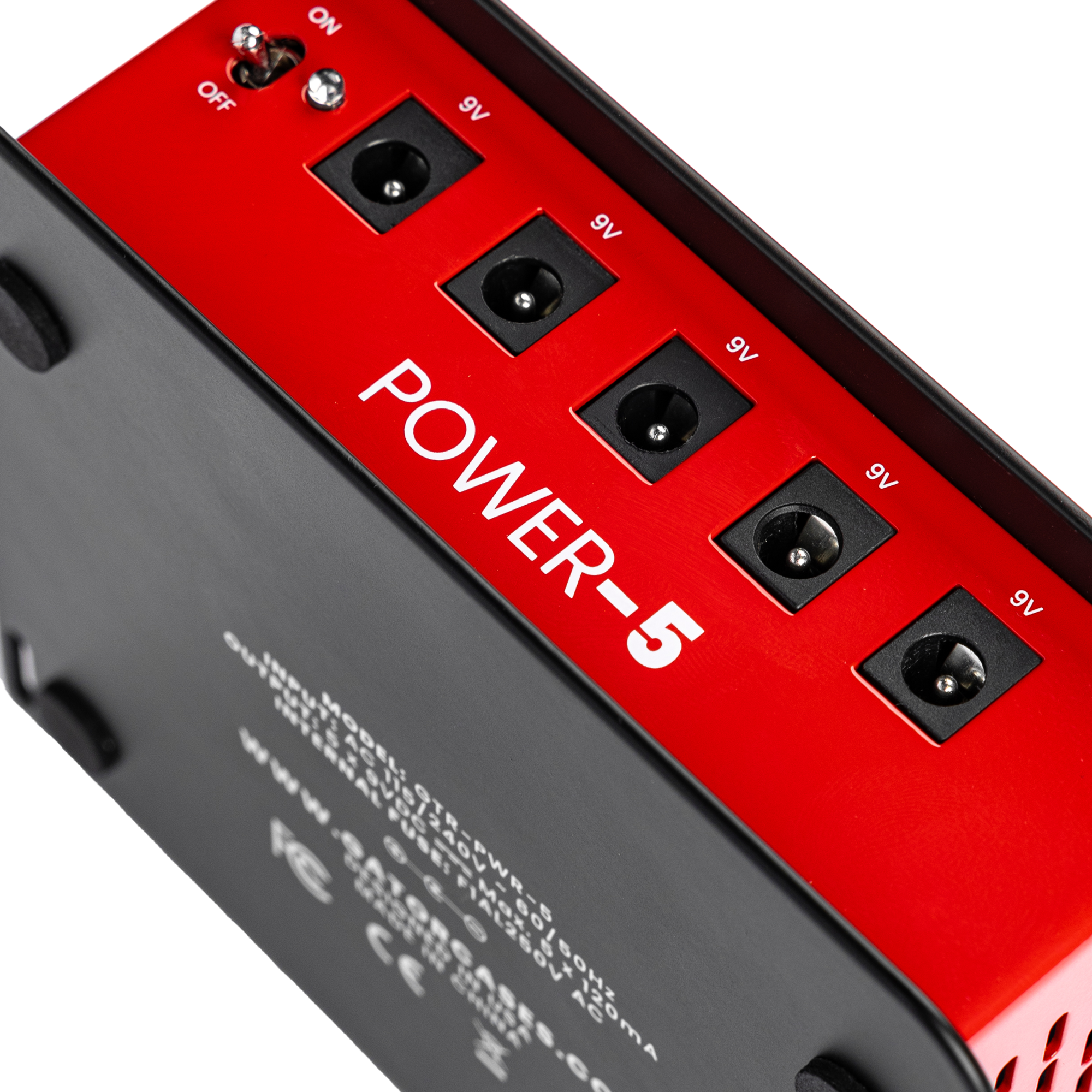 Pedal Board Power Supply With 5 Isolated Outputs
