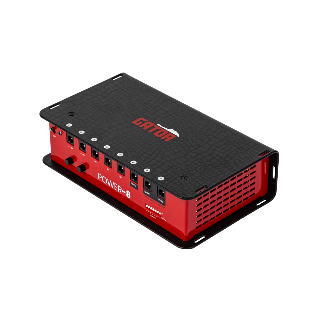 Pedal Board Power Supply With 8 Isolated Outputs