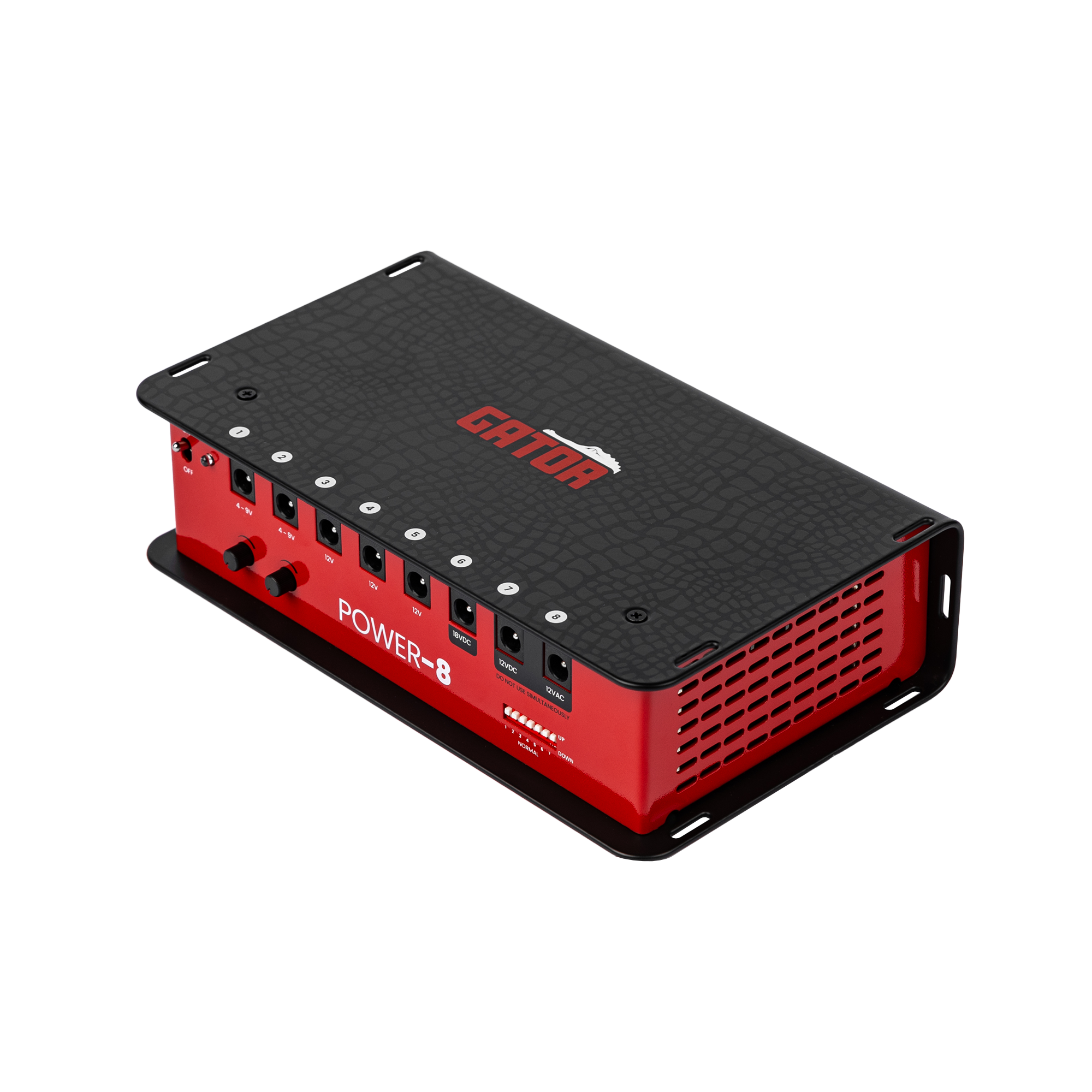 Pedal Board Power Supply With 8 Isolated Outputs