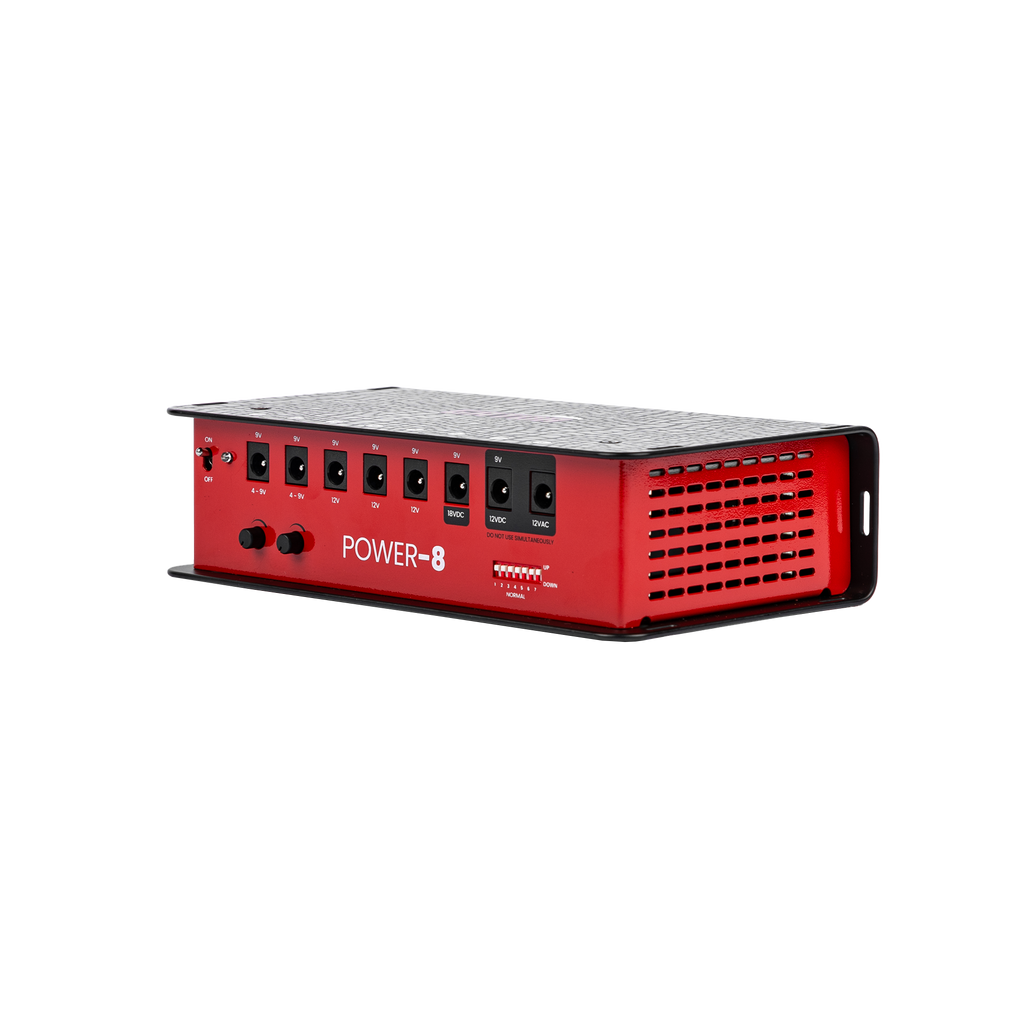 Pedal Board Power Supply With 8 Isolated Outputs
