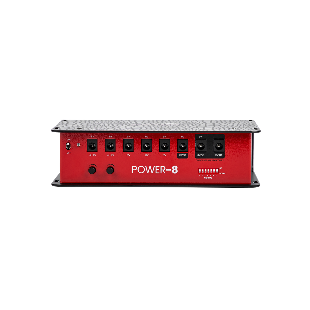 Pedal Board Power Supply With 8 Isolated Outputs