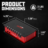 Pedal Board Power Supply With 8 Isolated Outputs