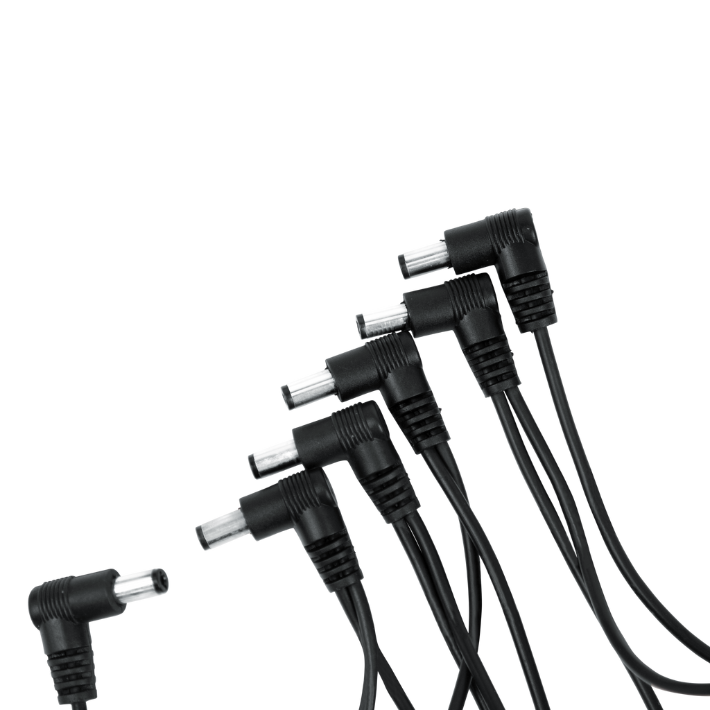 Male Daisy Chain Power Cable With 5 Outputs