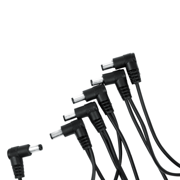 Male Daisy Chain Power Cable With 5 Outputs