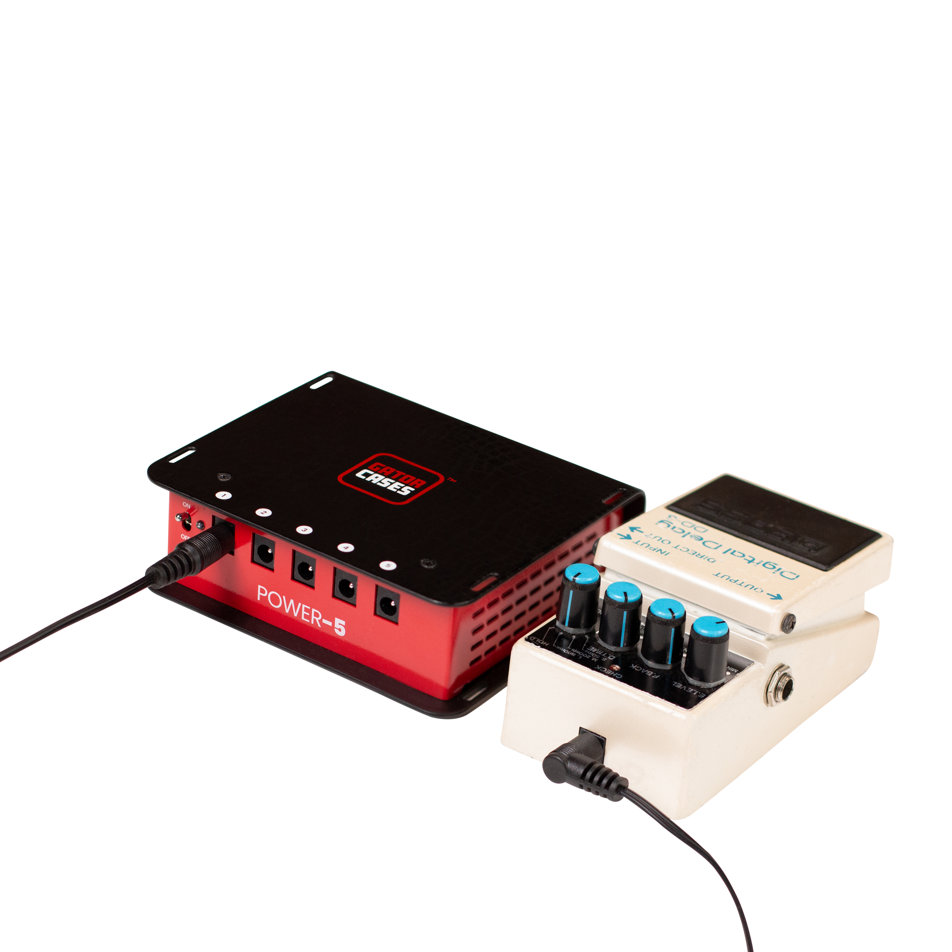 Single DC Power Cable for Pedals - 20" Long