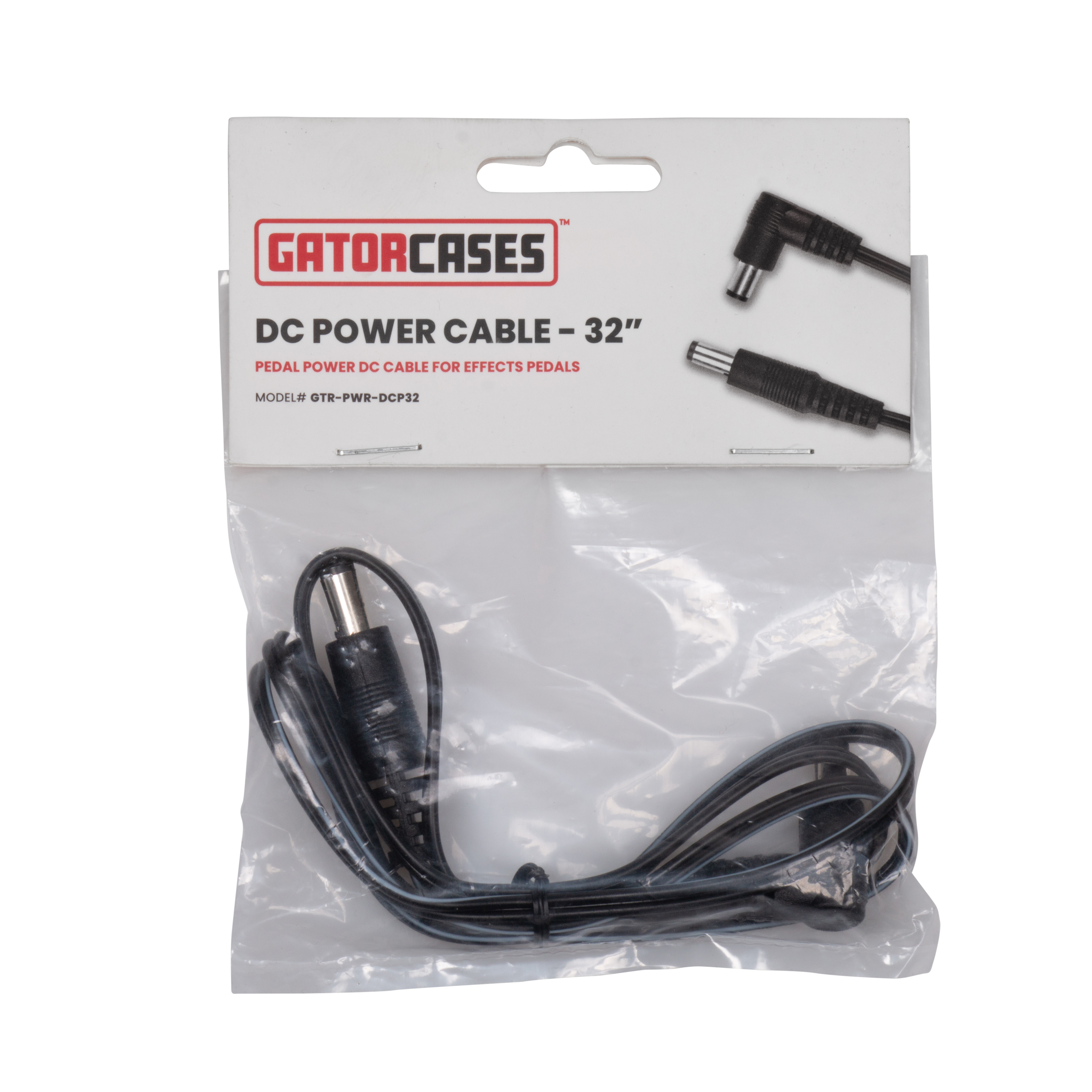 Single DC Power Cable for Pedals - 32" Long