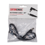 Single DC Power Cable for Pedals - 40" Long
