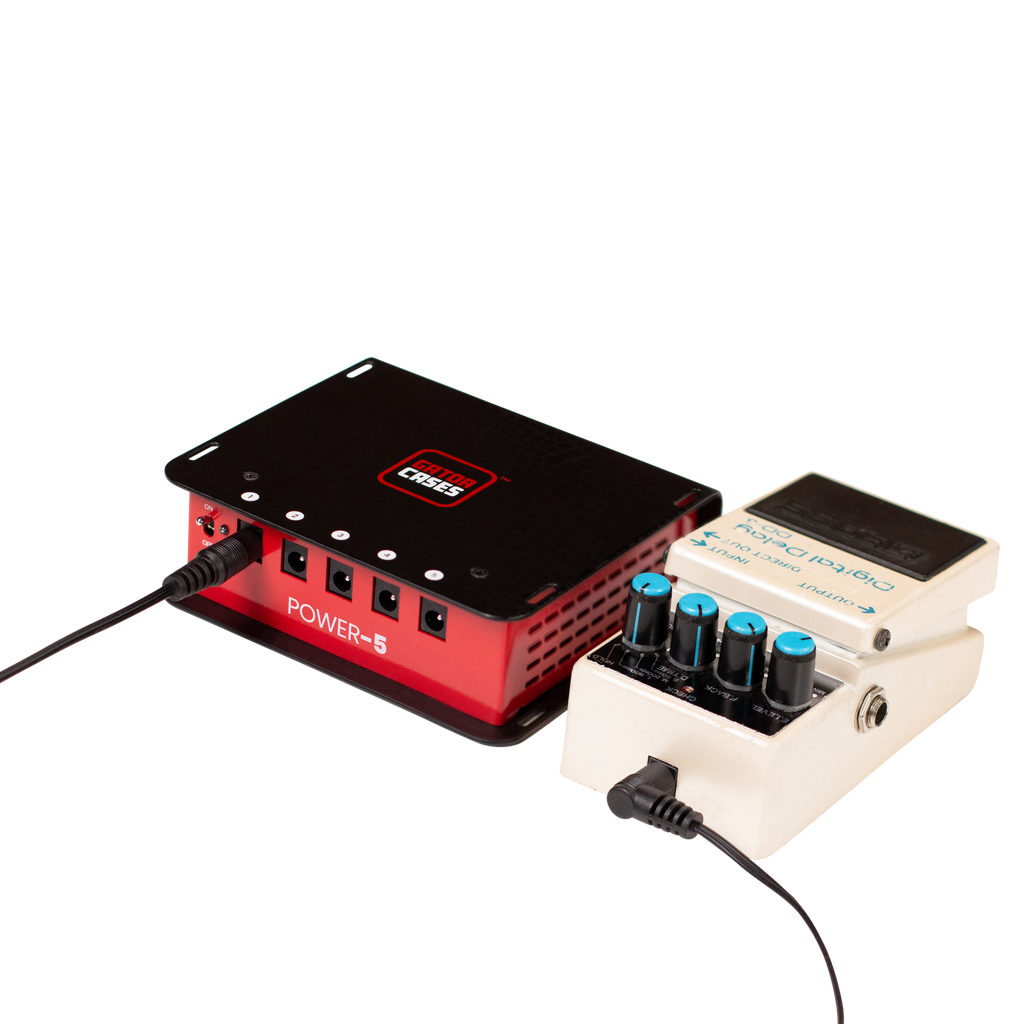 Single DC Power Cable for Pedals - 8" Long