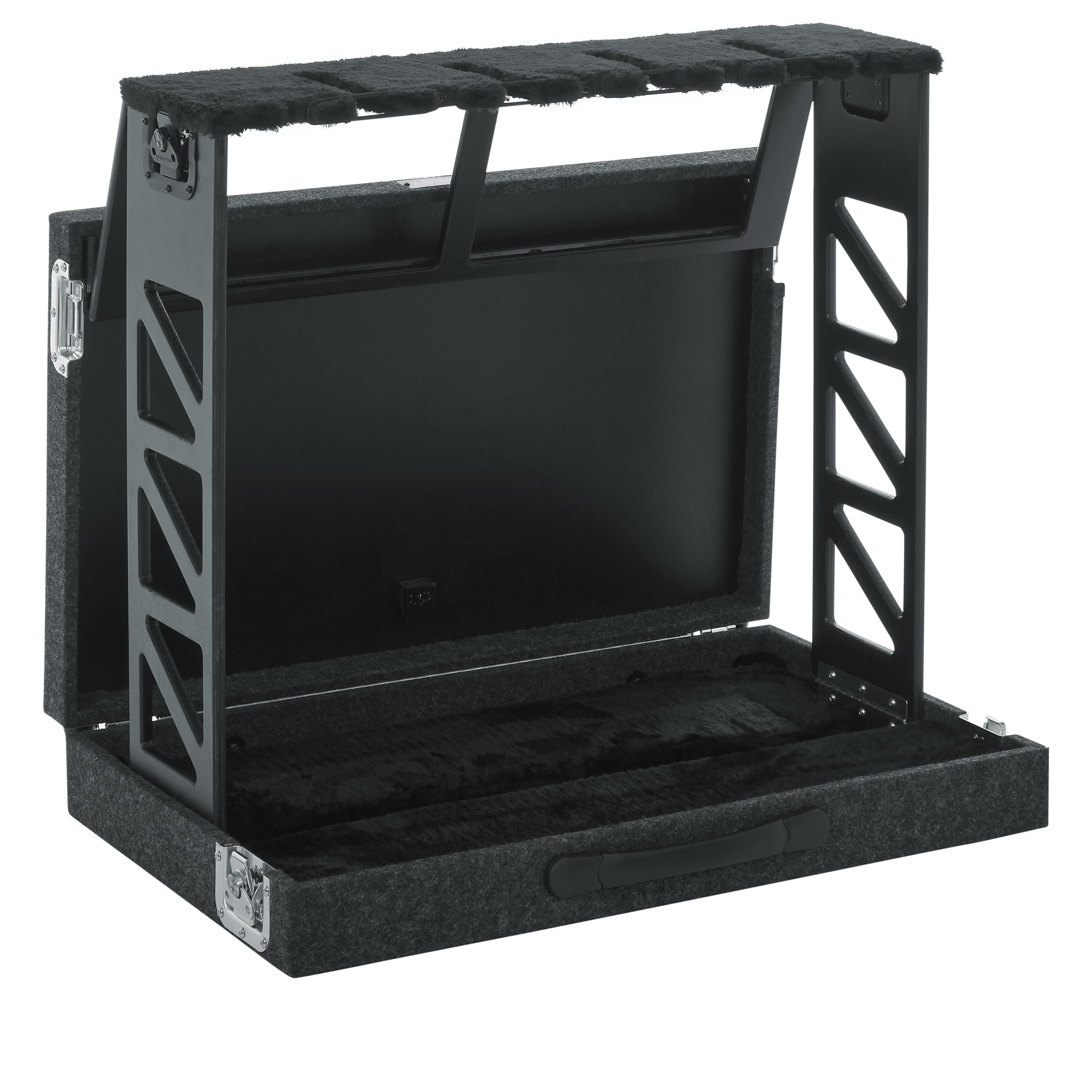 Rack Style 4 Guitar Stand that Folds into Case